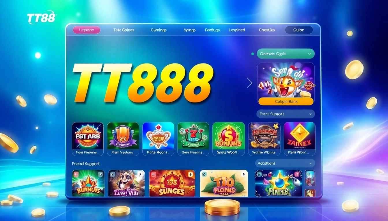 Experience TT88: The Premier Online Gaming Destination of 2025